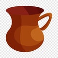 Turkish tea cup icon, cartoon style Royalty Free Stock Photo