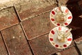 Turkish tea empty glass Royalty Free Stock Photo