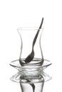 Turkish tea glass Royalty Free Stock Photo