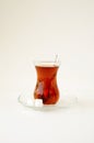 Turkish tea in traditional glass.