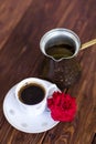 Turkish traditional coffee Royalty Free Stock Photo