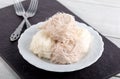 Turkish Traditional Dessert Pismaniye, Cotton Candy, Royalty Free Stock Photo