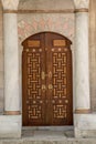 Turkish Traditional  door architecture Royalty Free Stock Photo