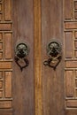 Turkish Traditional door architecture Royalty Free Stock Photo