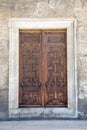 Turkish Traditional door architecture Royalty Free Stock Photo