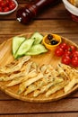 Turkish traditional Gozleme pita