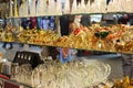 Turkish traditional lantern in dubai old souk Royalty Free Stock Photo