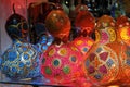 Turkish traditional multicolored lamps