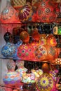 Turkish traditional multicolored lamps