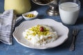 Turkish Traditional Ramadan Dessert Gullac Royalty Free Stock Photo