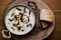 Turkish Yuvalama Soup. Royalty Free Stock Photo