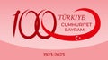 Turkiye, Cumhuriyet Bayrami. Translation - Turkey, Republic Day