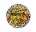 Turkmen Pilaf Royalty Free Stock Photo