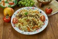 Turkmen Pilaf Royalty Free Stock Photo