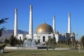 Turkmenbashi Ruhi Mosque is located in Ashgabat. Royalty Free Stock Photo