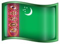 Turkmenistan Flag icon