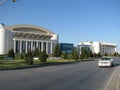 Turkmenistan - Monuments and buildings of Ashgabat Royalty Free Stock Photo