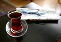 Traditional Turkish balack tea