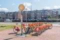 Rental bicycles belong to Viking Line