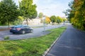 Roadside speed camera flashed Royalty Free Stock Photo