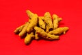 Turmeric barks Royalty Free Stock Photo