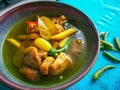 Turmeric chicken soup