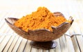 Turmeric powder Royalty Free Stock Photo