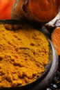 Turmeric powder Royalty Free Stock Photo
