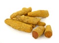 Turmeric root or curcuma