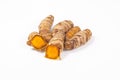 Turmeric Roots Royalty Free Stock Photo