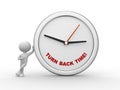 Turn back time! Royalty Free Stock Photo