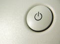 Turn on button Royalty Free Stock Photo