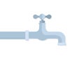 Turn off the water flat icon