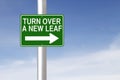 Turn Over A New Leaf