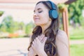 Turned close-up photo portrait of pretty cheerful optimistic positive nice in good resting relaxed mood high spirit teen lady