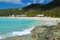 Turner's beach, Antigua, Caribbean Royalty Free Stock Photo