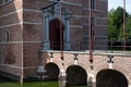 Turnhout, Antwerp Province, Belgium - The Dukes of Brabant castle with a bridge, now the Courthouse of first instance Royalty Free Stock Photo