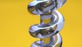 Oddly satisfying loop able seamless animation of a spring