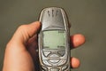Old mobile phone Royalty Free Stock Photo