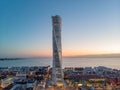 Turning Torso in MalmÃÂ¶, Sweden