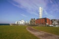 Turning torso building in VÃÂ¤stra Hamnen, an innovative and modern district in MalmÃÂ¶. Royalty Free Stock Photo