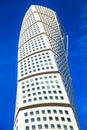 Turning Torso - Skyscraper in Malmo,Sweden Royalty Free Stock Photo