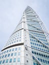 Turning Torso skyscraper. It is the tallest building in Scandinavia Royalty Free Stock Photo