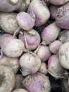 Turnips at the market
