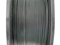 Turns of filament on plastic spool top view close Royalty Free Stock Photo