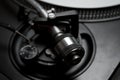 Turntable tonearm adjustment