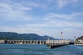 TURNU SEVERIN-ROMANIA, SEP 16:The Iron Gate I Hydroelectric Power Station is the largest dam on the Danube river and one of the l