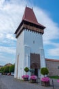 Turnul Forkesch tower in Romanian town Medias Royalty Free Stock Photo