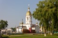 Turov, Belarus - June 28, 2013: Cathedral of Saints Cyril and Lavrenti of Turov June 28, 2013 in the town of Turov, Belarus