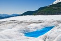 Turquiose Pool on Mendenahll Glacier